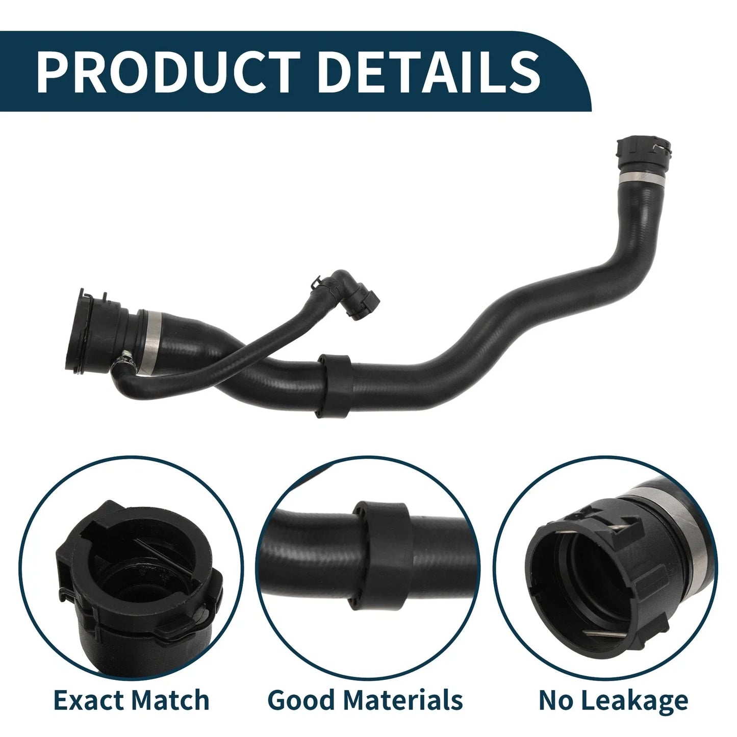 Radiator Hose for BMW X3 (E83) 3.0d Cooling Pipe (2004-2010)