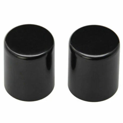 Black Docking Hardware Point Covers for Harley Electra Road Street Glide
