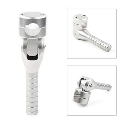 Silver 197mm Motorcycle Lifting Handle for BMW R1200GS ADV (2014-2020)