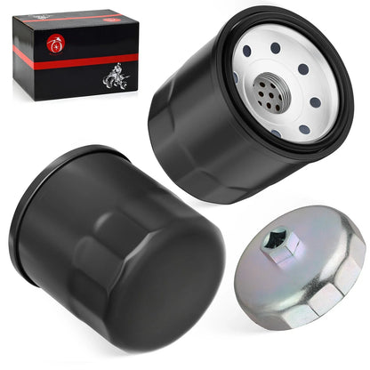 Oil Filter 2 x for Kawasaki Brute Force 750 KVF750 (2005–2019)