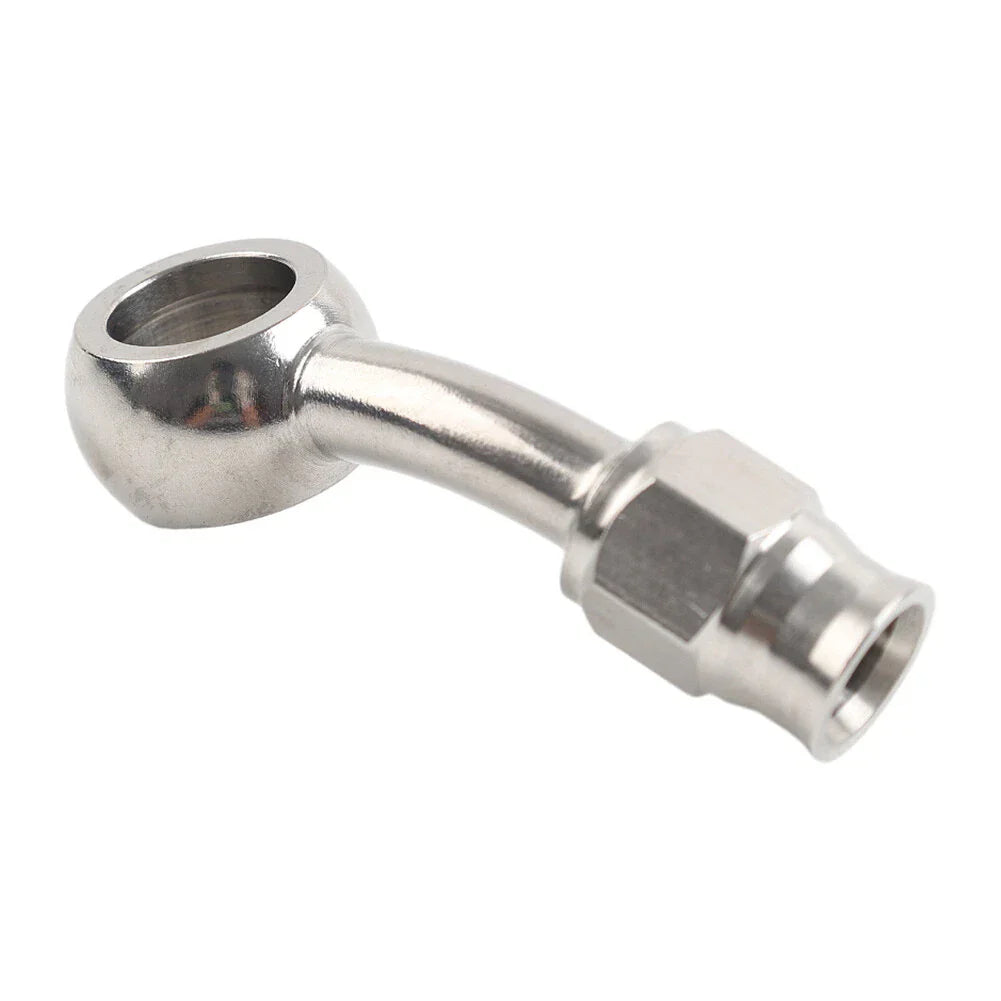 10.2mm 3/8" Eye Banjo Hose Ends AN-3 28�� Brake for Motorcycle