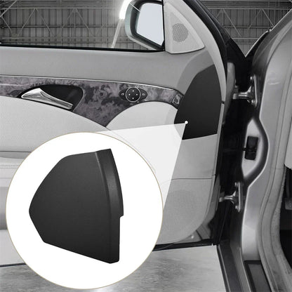 Black ABS Front Left Door Cover Trim Panel for Benz E-Class W211 (2003-2009)