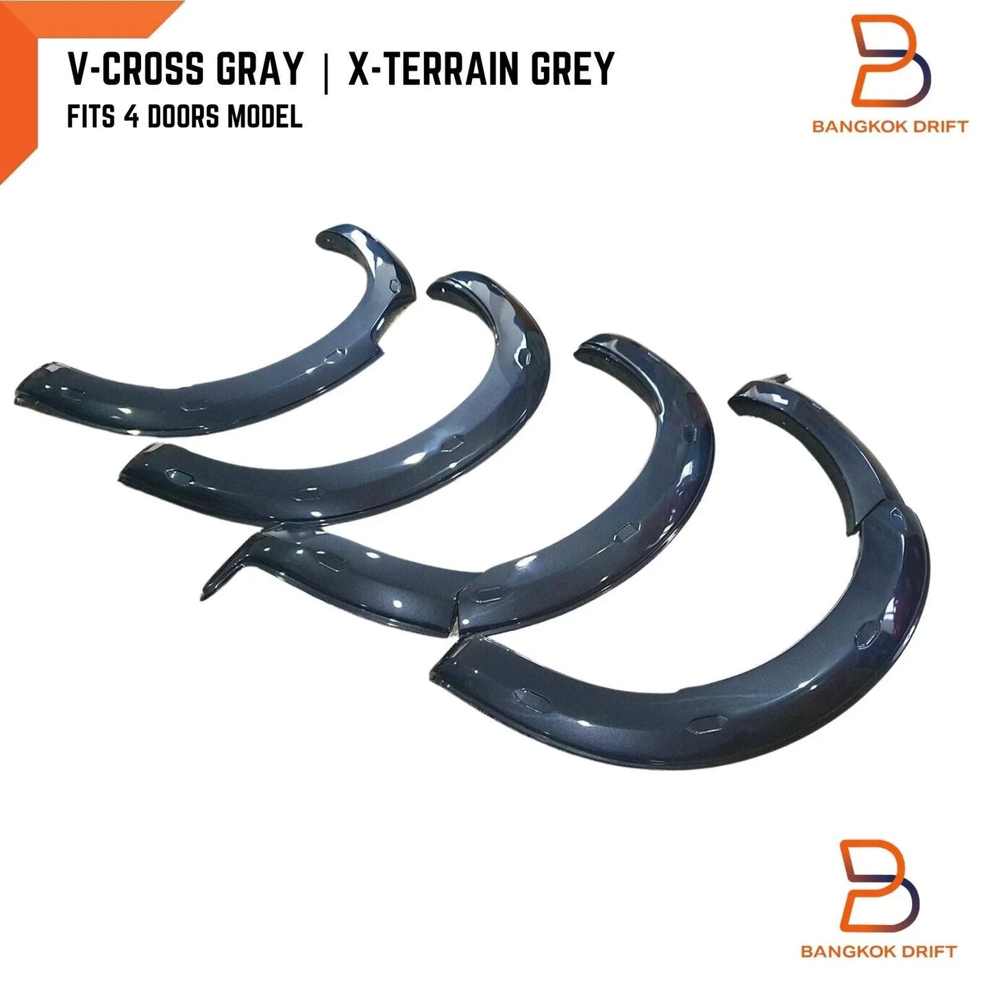 Fender Flares for Isuzu D-Max 4Door Dual Cab (2020-2023)
