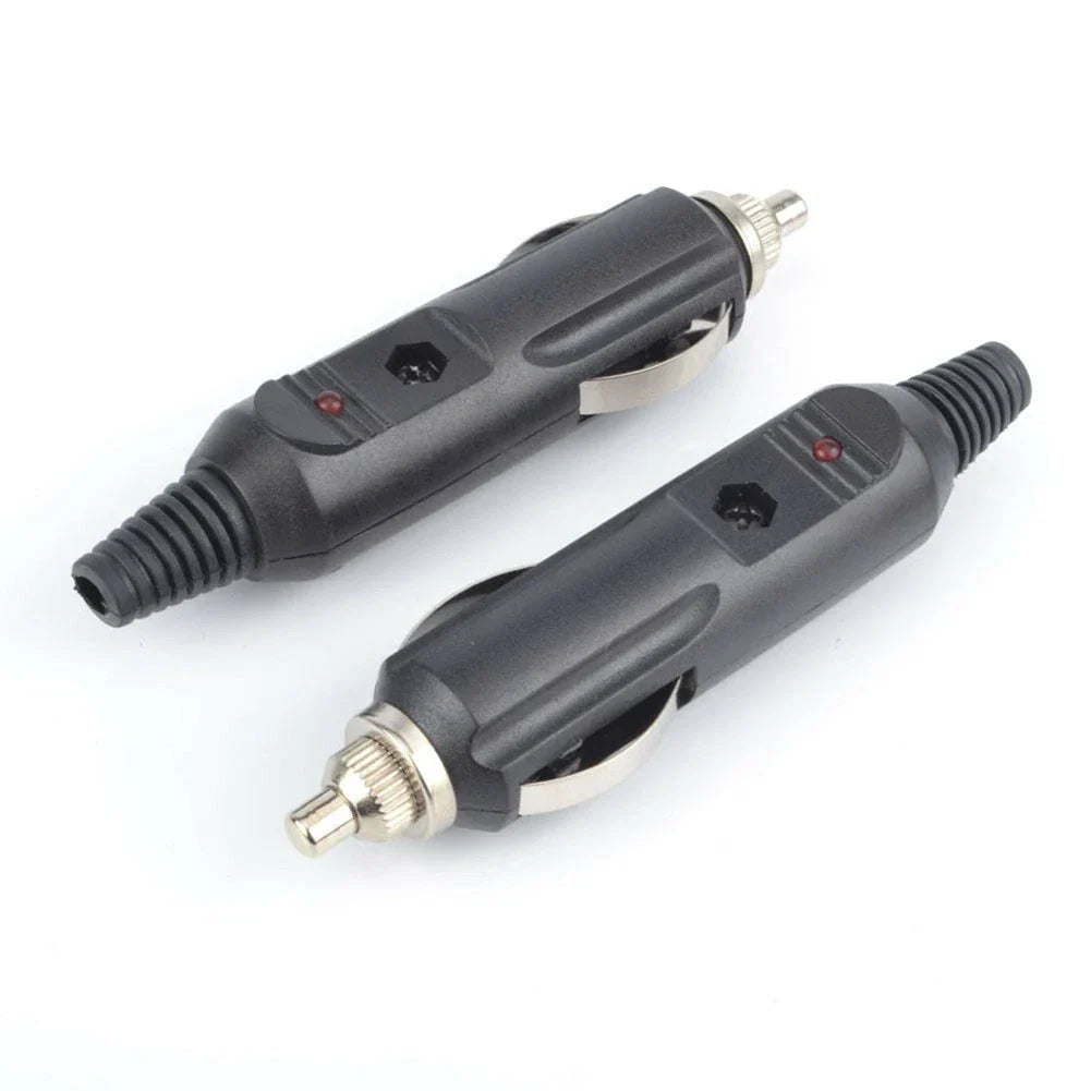 12V Power Connector for Cars and Vans with Red Indicator