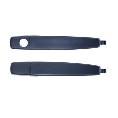 Black Outer Door Handles LHF+RHF 2 x for Holden Barina/Cruze (2009–2018)