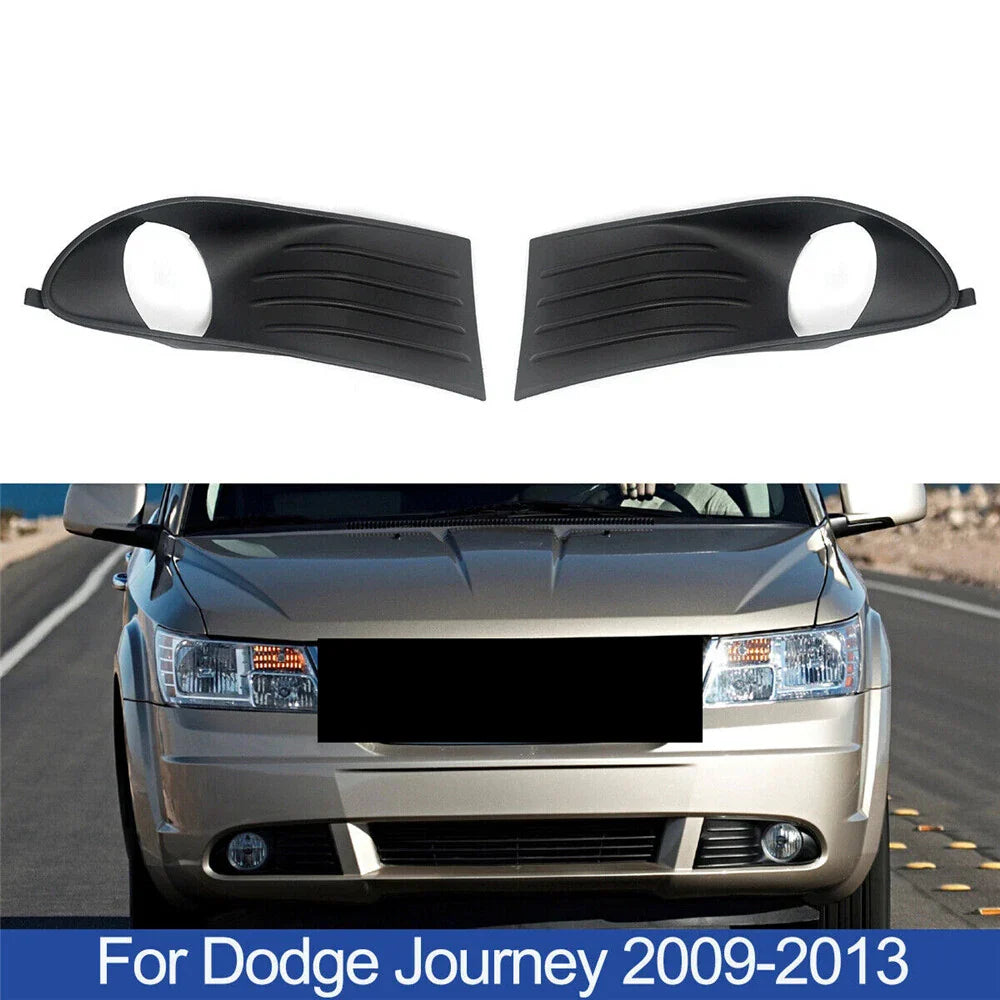 Front Bumper Fog Light Covers for Dodge Journey (2009-2013)