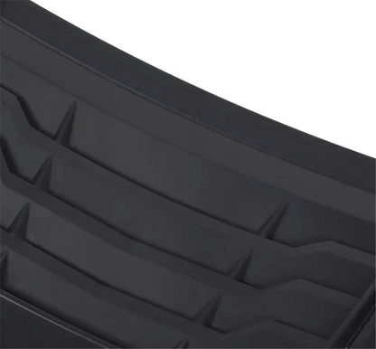 Black ABS Plastic Hood Vent Scoop Cover for Car Air Intake Grille Trim