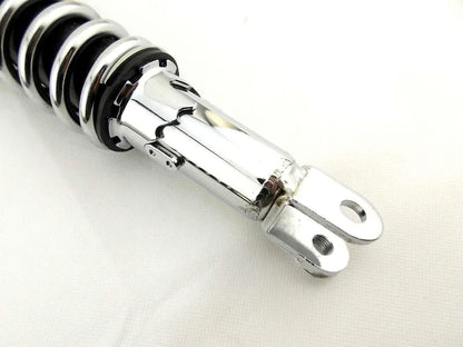 335mm JBS Black/Chrome Rear Shock Absorbers for Suzuki GS1000 (1978-1980)