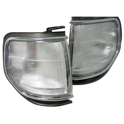 LH+RH Corner Park Lights Pair for Toyota Landcruiser 80 Series (1990–1997)