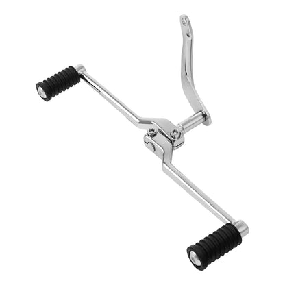 Chrome Heel Toe Shift Lever Pedal Shifter Rod for Harley Softail (2007-2017)
