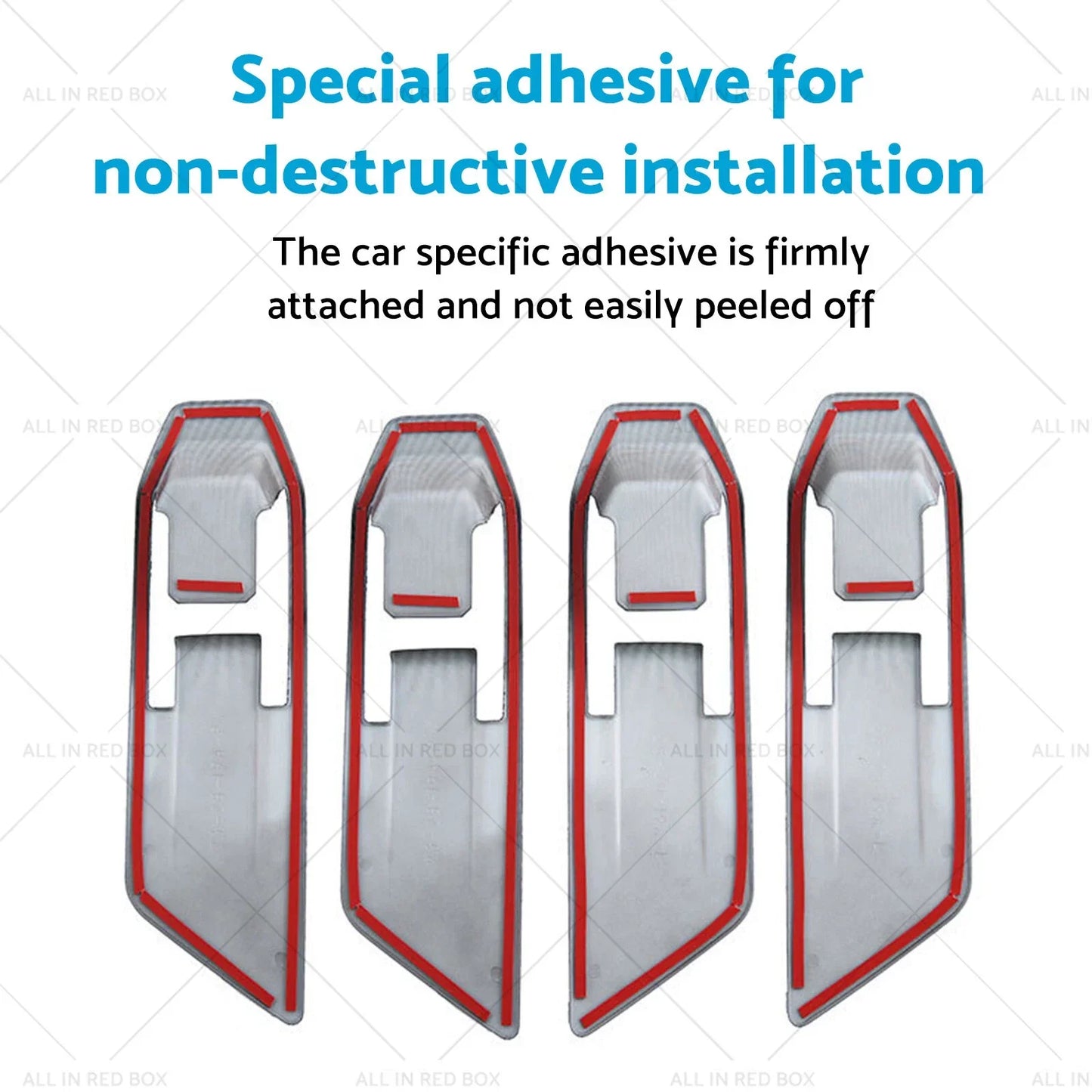 Carbon Fiber Inner Door Handle Cover for Mitsubishi Triton L200 (2023-2025)