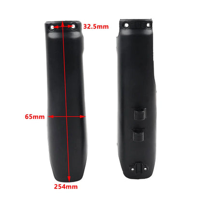 Black Front Fork Guard Cover for 90cc 110cc 125cc 140cc Pit Pro Dirt Bike