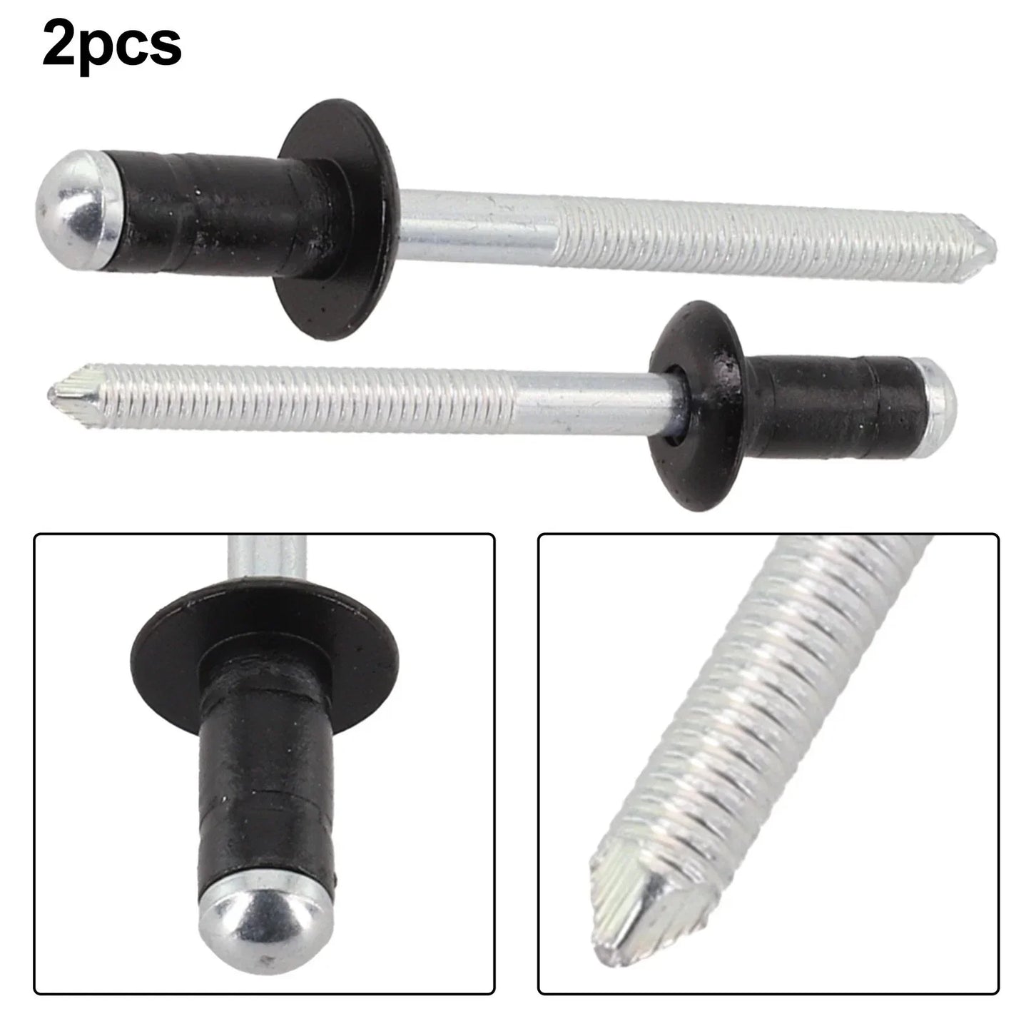 FUEL LID GAS DOOR RIVETS 2 x for TOYOTA