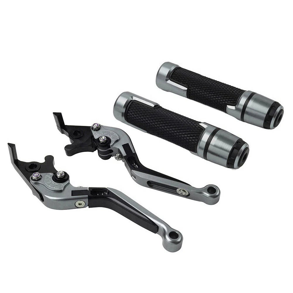 Extendable Brake Clutch Levers Grip Set for Kawasaki Z650 Z900 (2017-2023)