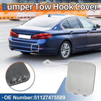 Tow Hook Cover for BMW 530i 540i Cashmere Silver