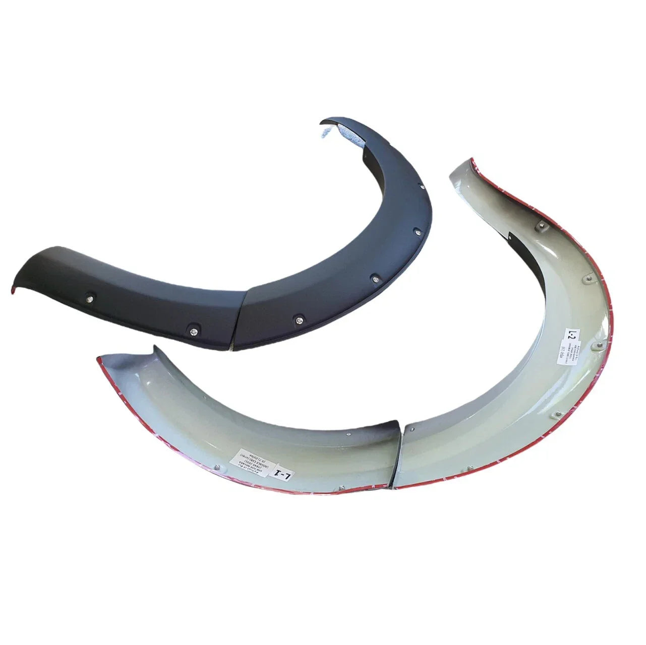Matte Black Bolted Front Fender Flares for Nissan Navara (2020-2022)