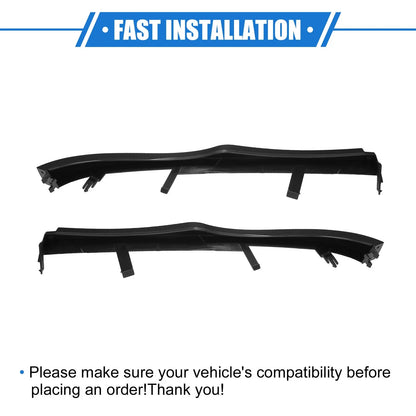 Front Bumper Lower Grille Headlight Trim Panel for BMW 330xi Black