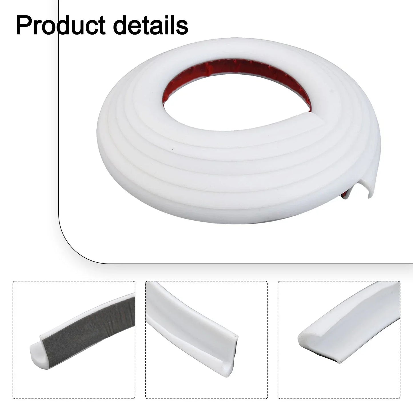 2m PVC Drip Track Molding for Water Protection