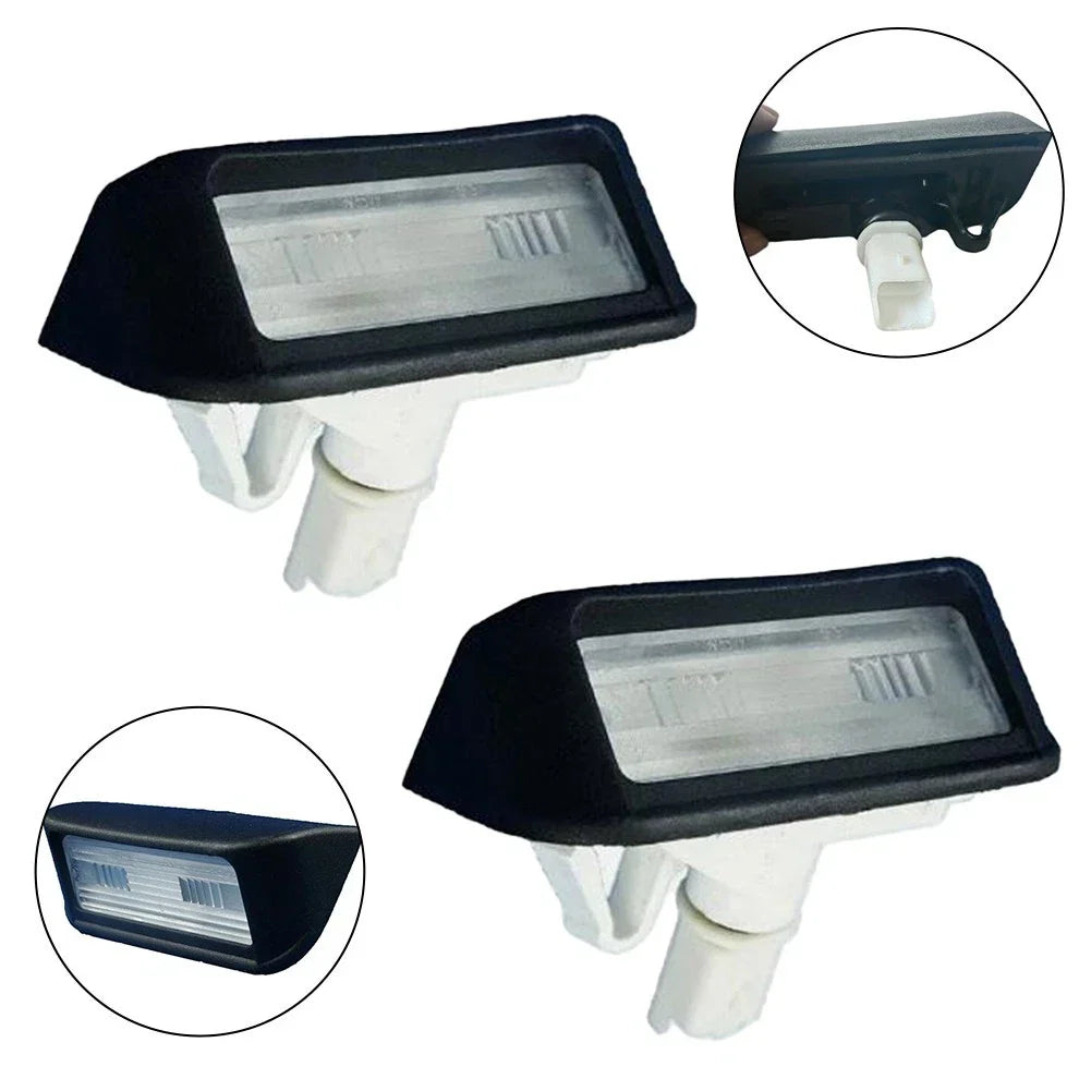 License Plate Lamp Set 2Pcs for Berlingo Partner (2008–2018)
