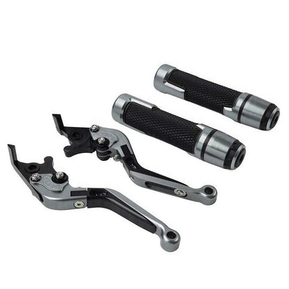 Titan Extendable Brake Clutch Levers Grip Set for Yamaha TMAX 530 560 (2012-2023)