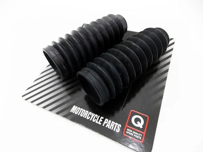 Front Fork Gaiters Rubber Boots Set for Honda Z50A Mini Trail (1969-1978)