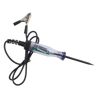 Voltage Tester for Car Battery with Clear Digital Readings and Ergonomic Design