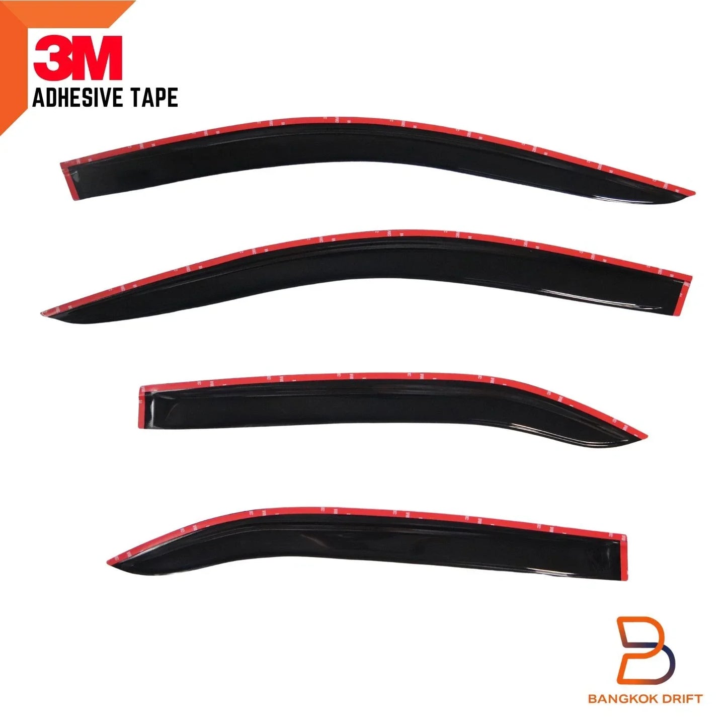 Weather Shield Window Visor Rain Guard for Toyota Camry Aurion (2006-2011)