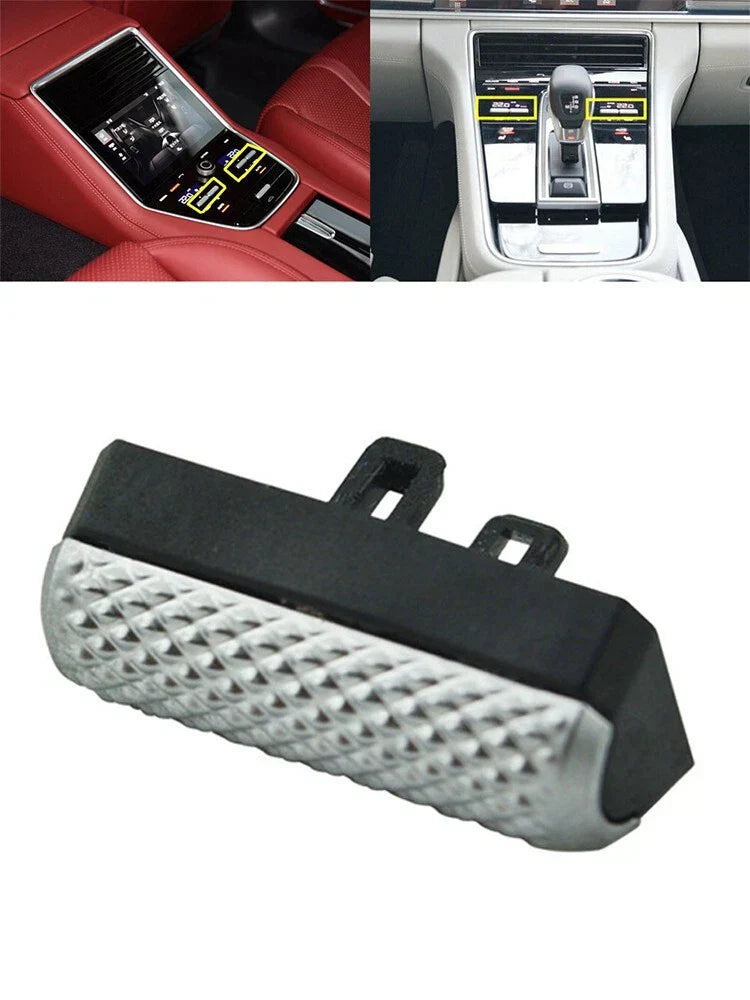 1x Air Conditioner Ajust Button Cover for Porsche Panamera (2017–2021)