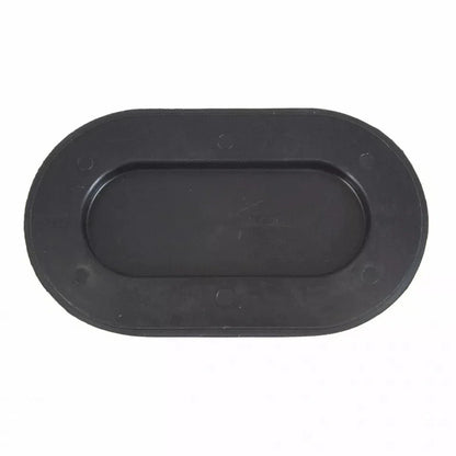 Black Oval Drain Plug Cover for Ford Truck Bed (2004-2014)