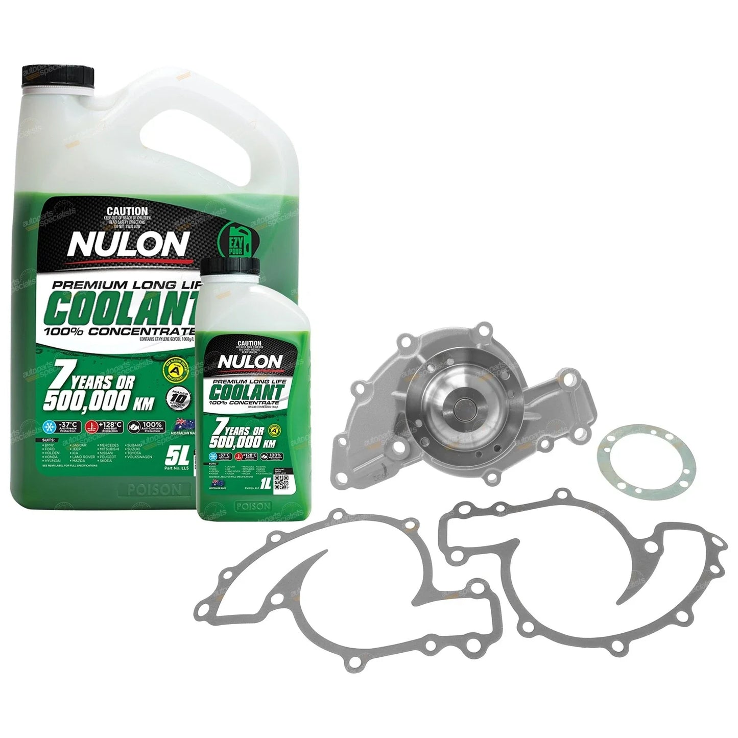 Water Pump + Coolant for Holden Commodore VN-VY 3.8L (1988–2004)
