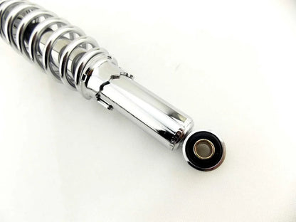 280mm JBS Chrome Lowering Shock Absorbers for Yamaha XV125 Virago (1990-2010)