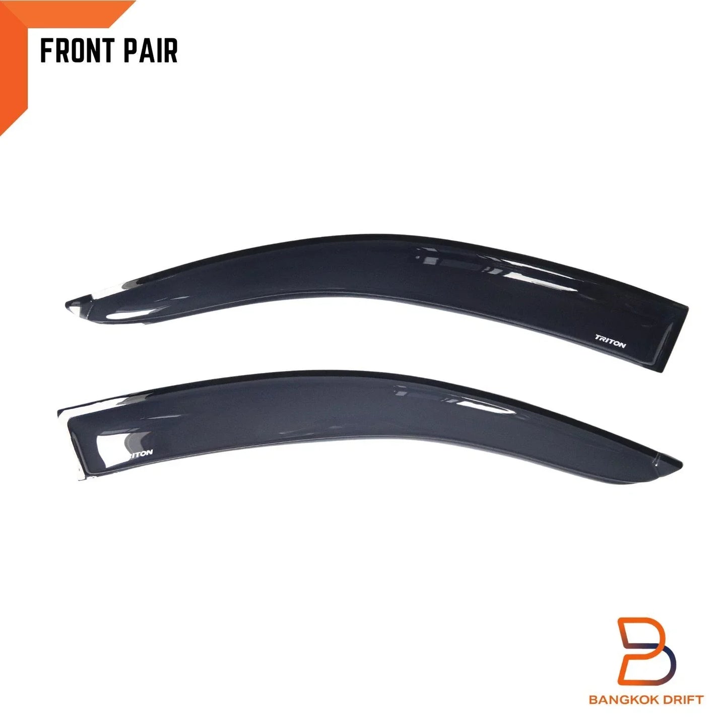 Weather Shield Window Visor Guard for Mitsubishi Triton MN ML (2005-2015)