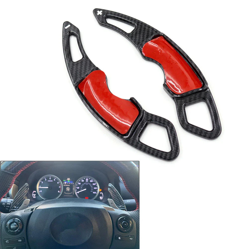 Steering Wheel Shift Paddle Extensions for Lexus RC NX IS CT200h (2015-2022)