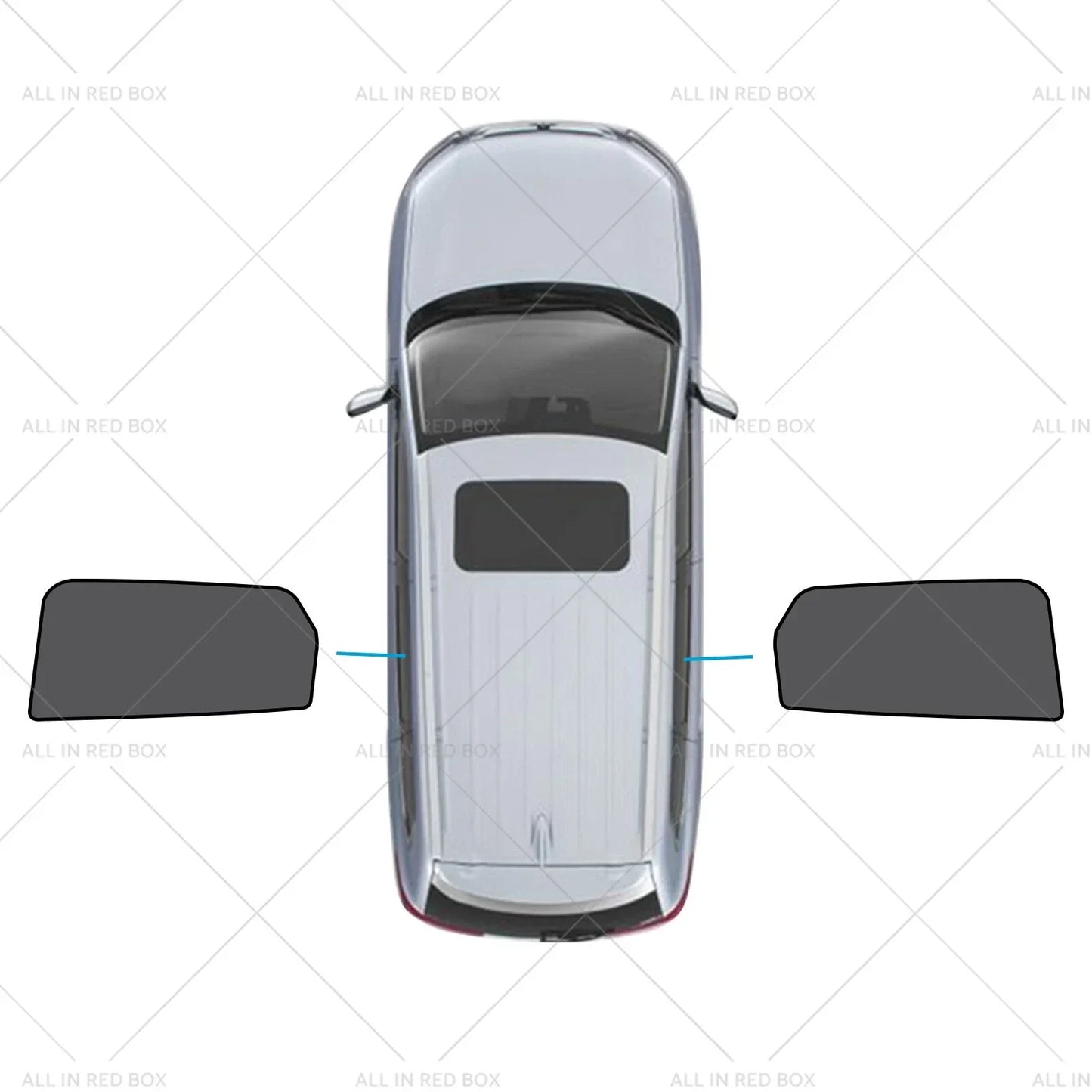 Rear Window Sun Shades for Mazda CX-9 (2016-2025) UVA Protection