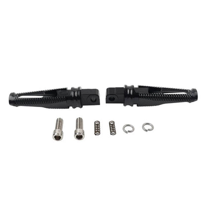Black Rear Foot Pegs for Suzuki GSXR600 GSXR750 GSXR1000 (2001-2023)