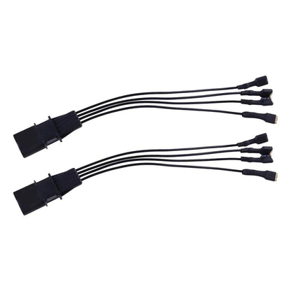 2 x 4-Pin Exterior Mirror Heater Function Plug Cable for BMW E90 F10 X5 X6