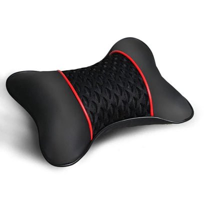 Headrest Cushion Pad 2pcs Breathable PU Leather