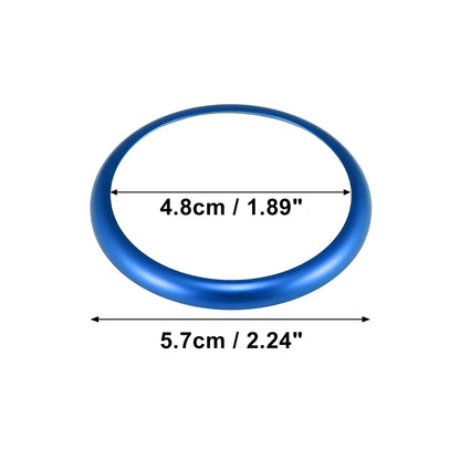 Blue Multimedia Knob Ring for BMW 1-7 Series & X3 X4