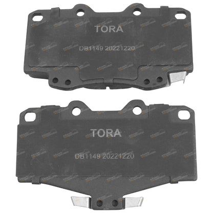 Front Disc Brake Pad Set for Toyota Hilux 4x4 (1988–2005)