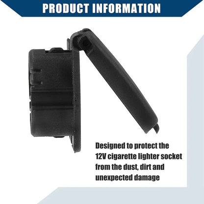 12V Console Power Outlet Cover Cap for Ford Edge Expedition F-150 (2015-2023)