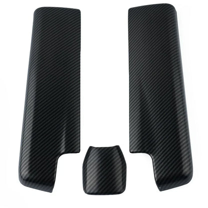 Fiber Center-Carbon Armrest Box Cover for E Class W212 (2010–2015)