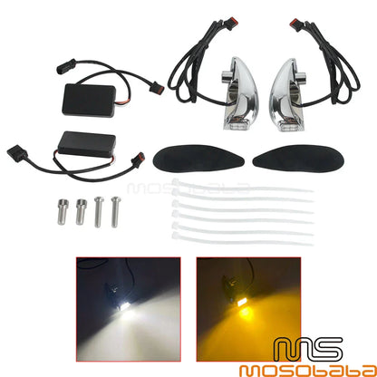 LED Turn Signal Blinker Light for Harley Road Glide FLTRX FLTRU (2023)