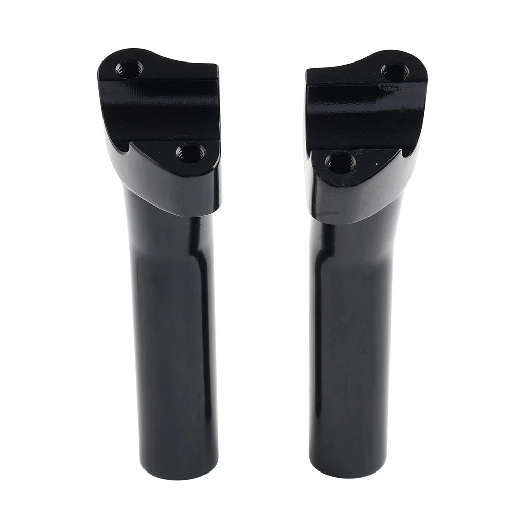 5.5" CNC Pullback Handlebar Risers for Harley Dyna Softail Sportster (2004-2023)