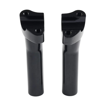 5.5" CNC Pullback Handlebar Risers for Harley Dyna Softail Sportster (2004-2023)