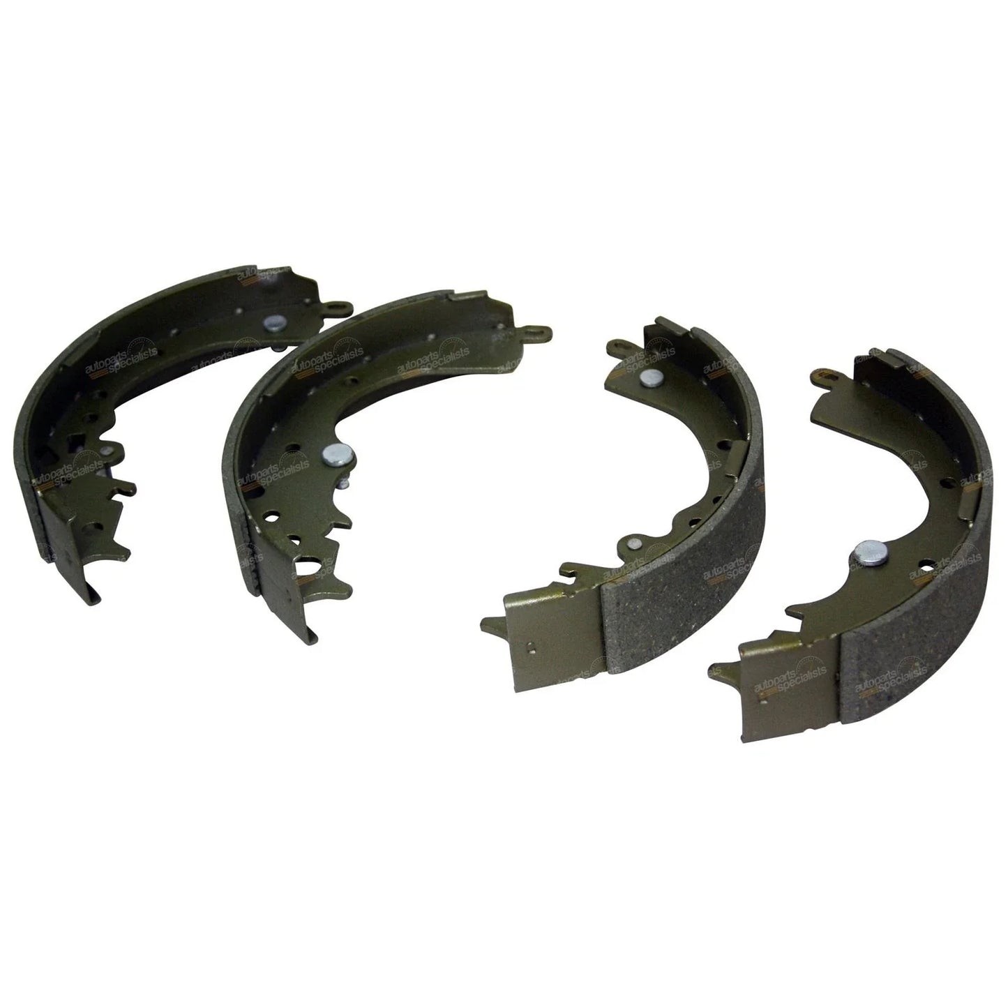 Rear Brake Drums + Shoe Linings for Toyota Hiace (2005–2009)