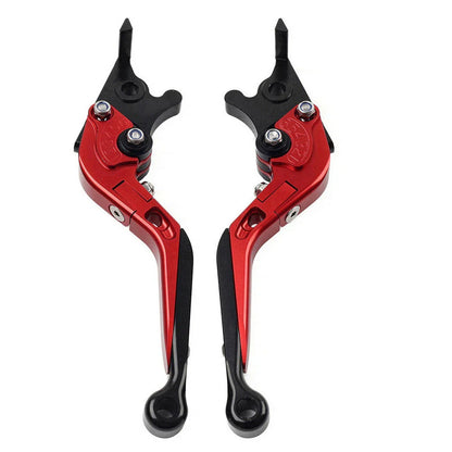 CNC Extendable Brake Clutch Levers for Yamaha YZF R1 (2009-2014) Red
