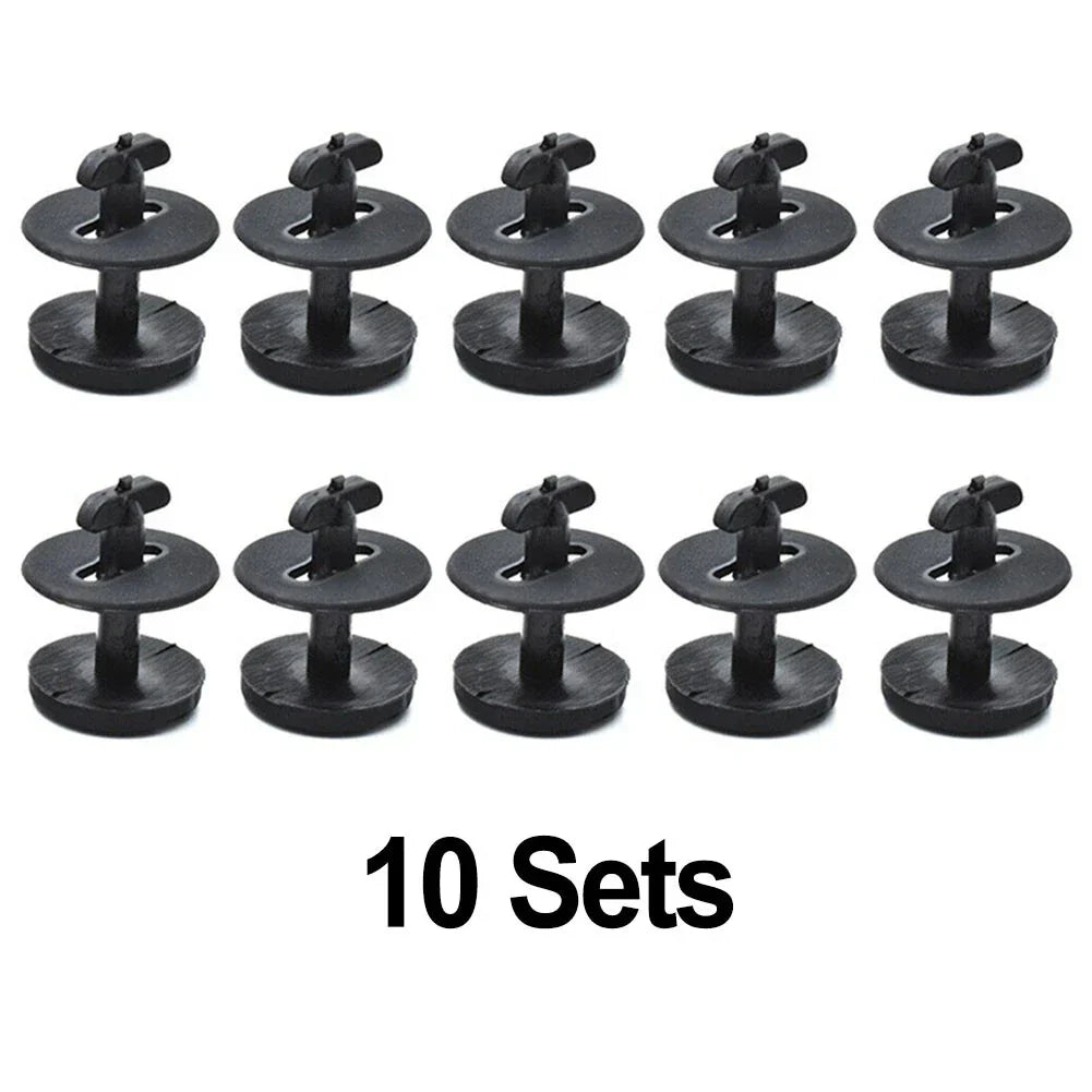 Plastic Car Floor Mat Clip Carpet Grips Fastener Screws for BMW