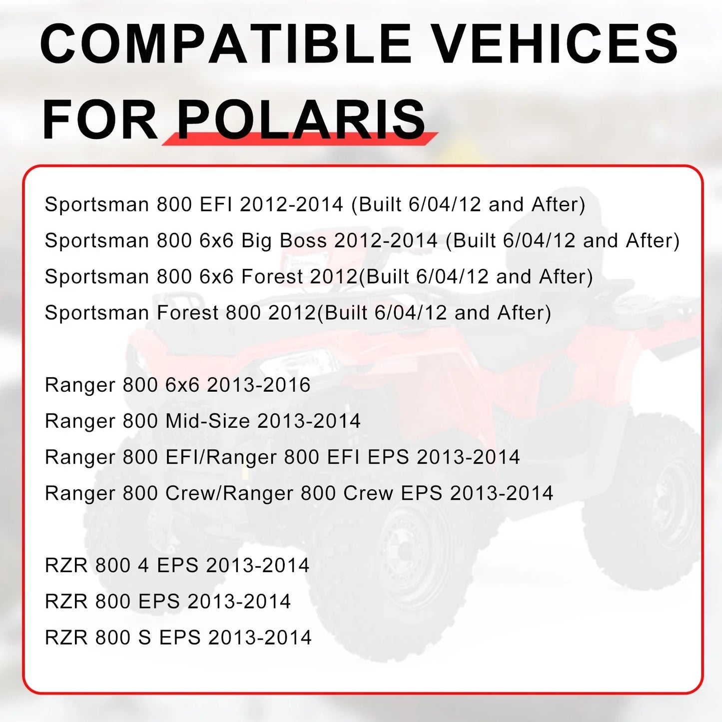 Flywheel Rotor for Polaris Sportsman 800 EFI (2012–2014)