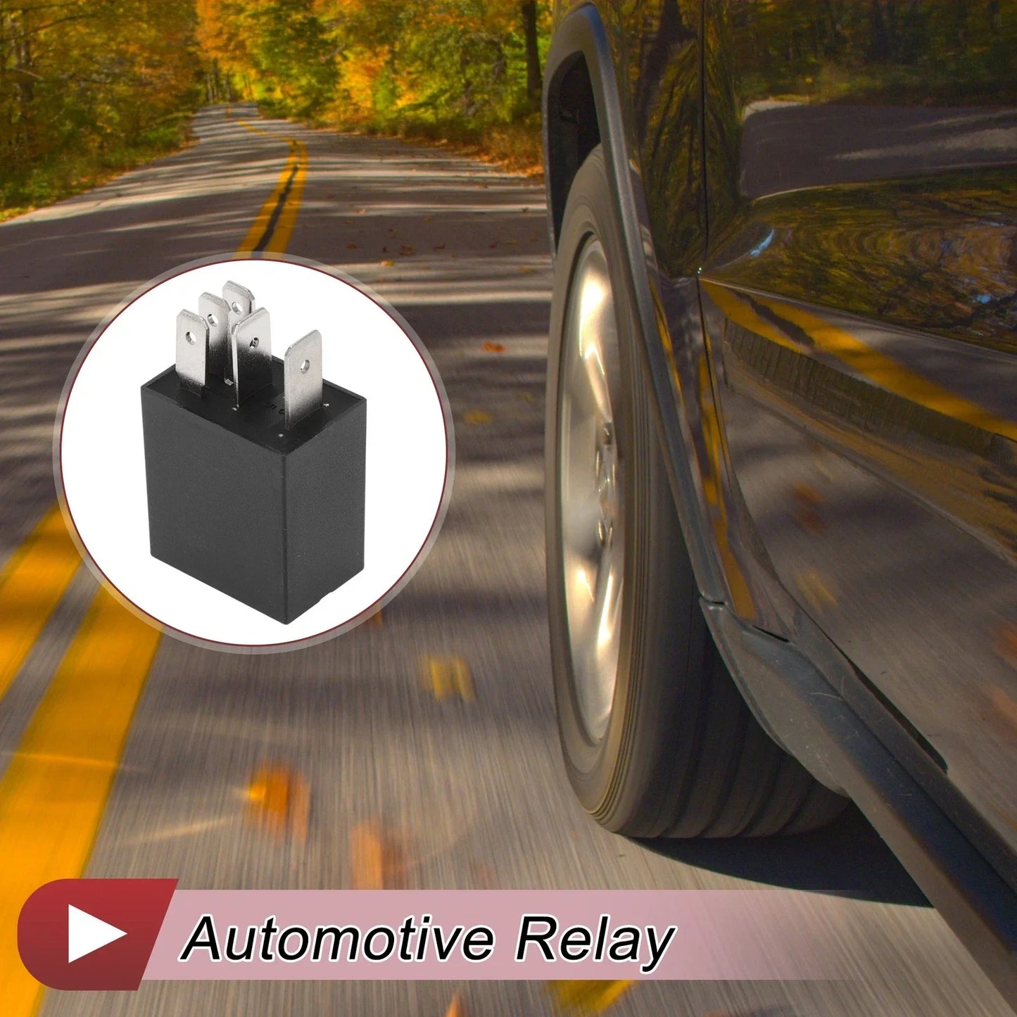 4 Pins Multi-Purpose Relay for Mercedes-Benz, Audi, VW, Volvo 12V 80A