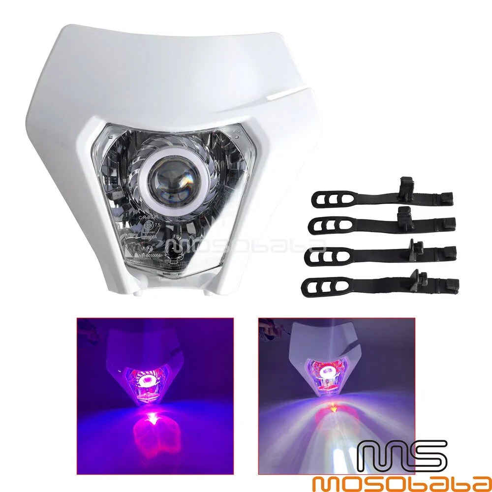 LED Headlight DRL Hi Beam for Honda CRF230F CRF150F 690 Enduro R 890 Adventure R